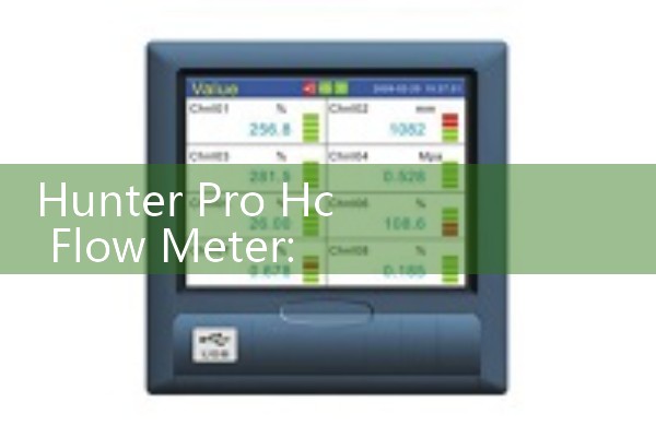 Hunter Pro Hc Flow Meter: Commercial Grade Stainless Steel Sensors Sizing for Turf Management